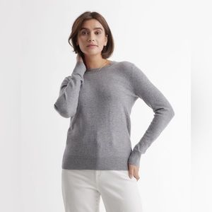 Quince mongolian cashmere crew neck sweater